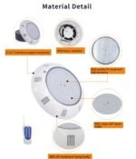 RGBCW swimming pool light For Concrete Pool - Image 2