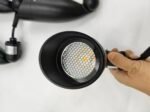 Palm tree led ring light 400mm dia with 4 spot lights - Image 3