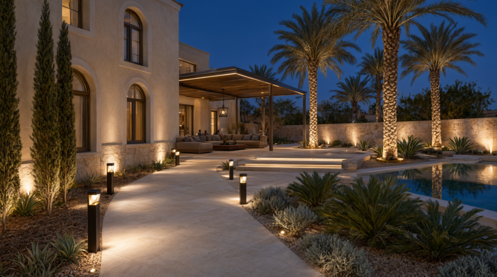 Villa Garden & Pathway Lighting in Dubai